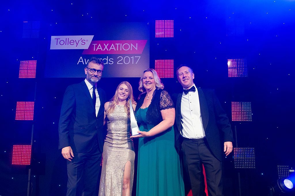 Lisa-Marie Smith wins Taxation's rising star award