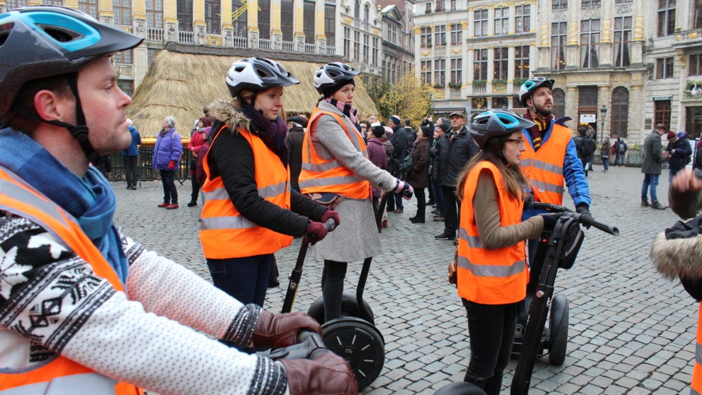 Segway tour of Brussels