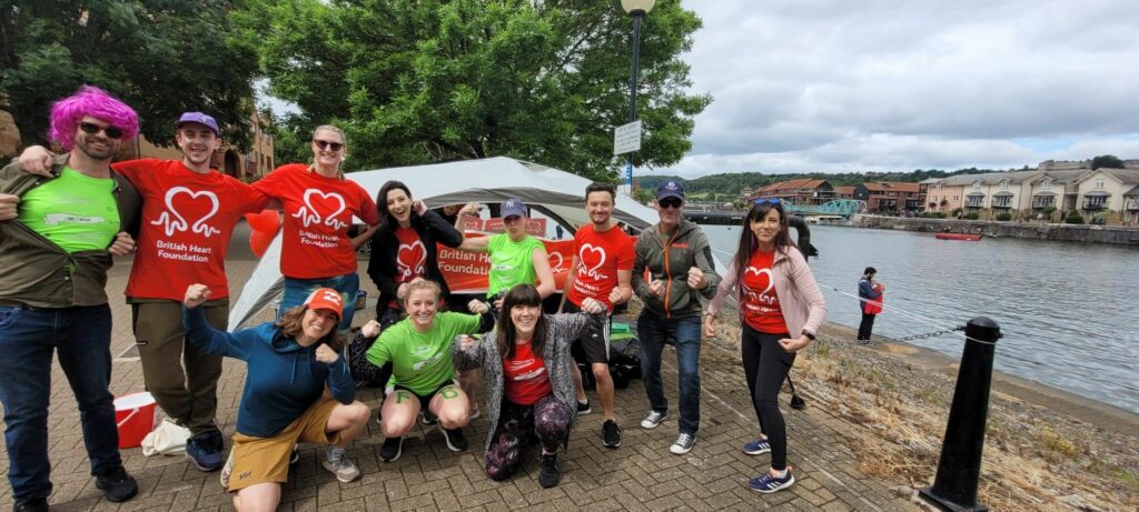 Dragon boat race for BHF